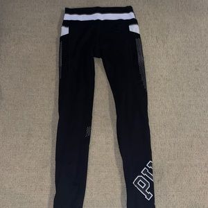 pink victoria’s secret leggings